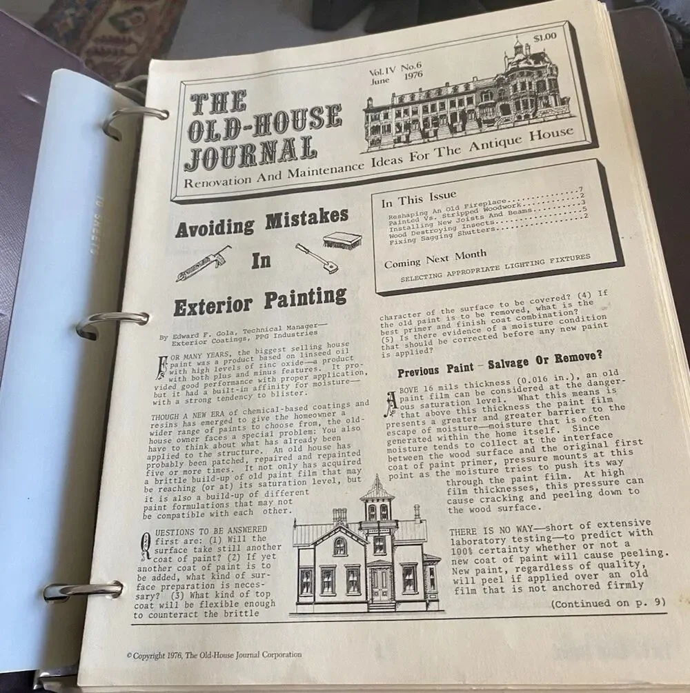 Vintage 33 plus Old House Journals Restoration Maintenance Newsletters